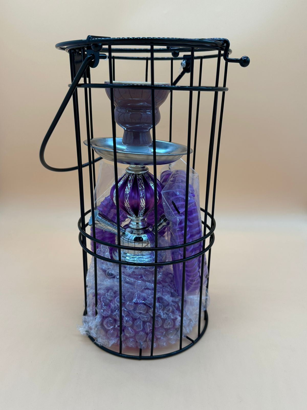 Sml Purple Hookah 2 Hose