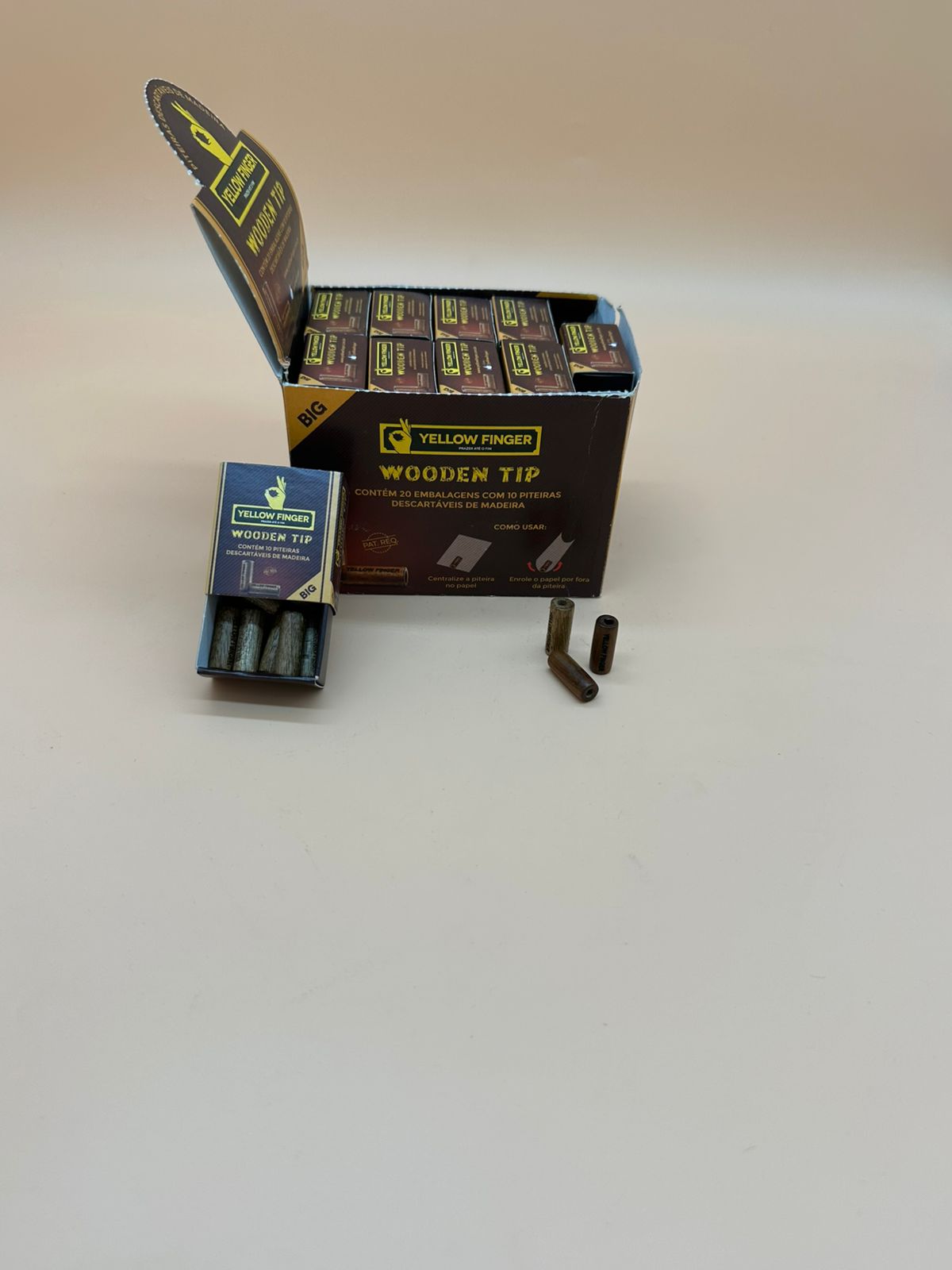 Long Wooden Tips