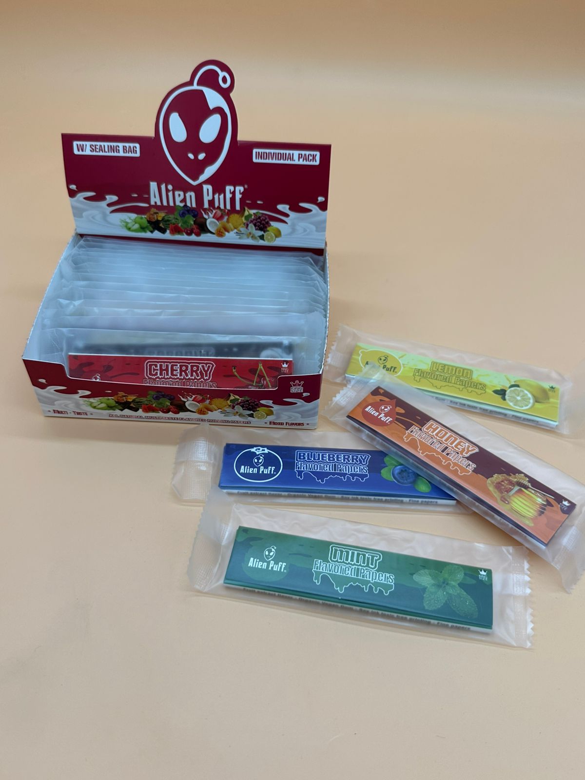 Alien Puff Flavoured Rolling Papers